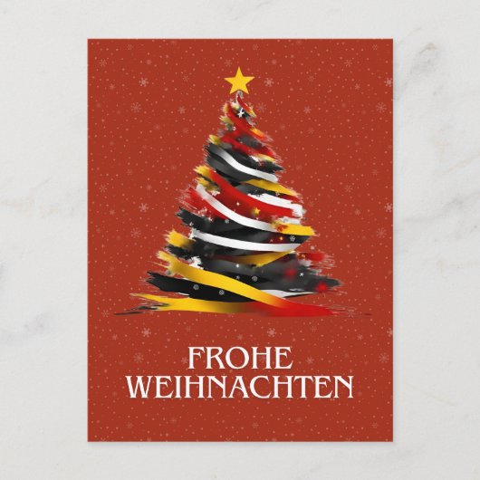 DEUTSCHE CHRISTMAS POSTCARD FEIERTAGSPOSTKARTE (Vorderseite)