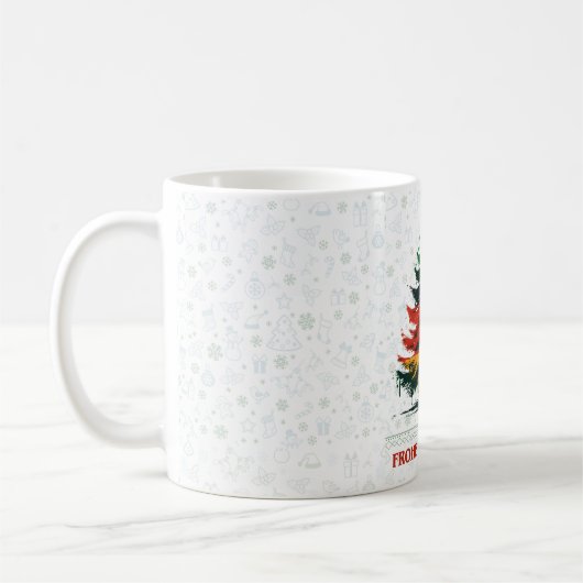 DEUTSCHE CHRISTMAS-TASSE KAFFEETASSE (Links)