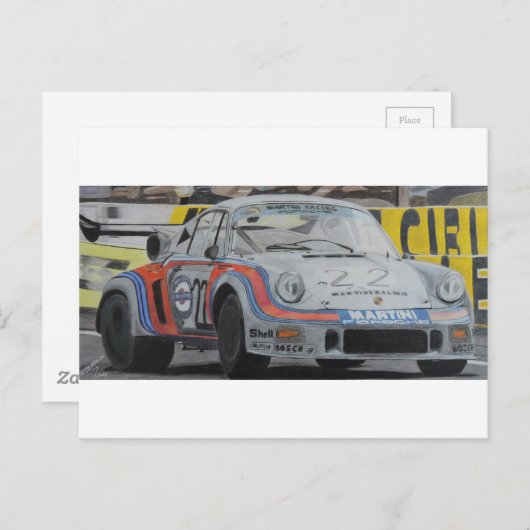 Deutsche Cocktailmaschine Postkarte (Vorne/Hinten)