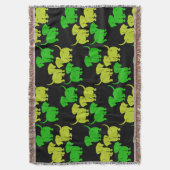 Deutsche Dackel-Hundsmuster Decke (Vorderseite Vertikal)