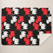 Deutsche Dackel-Hundsmuster Sherpadecke (Vorderseite (Horizontal))