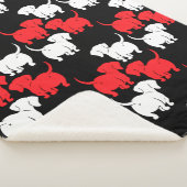 Deutsche Dackel-Hundsmuster Sherpadecke (3/4)