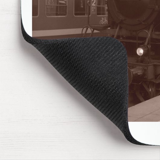 Deutsche Dampflokomotive Mousepad (Ecke)