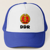 Deutsche Demokratische Republik (DDR, DDR) Ostdeut Truckerkappe (Vorderseite)