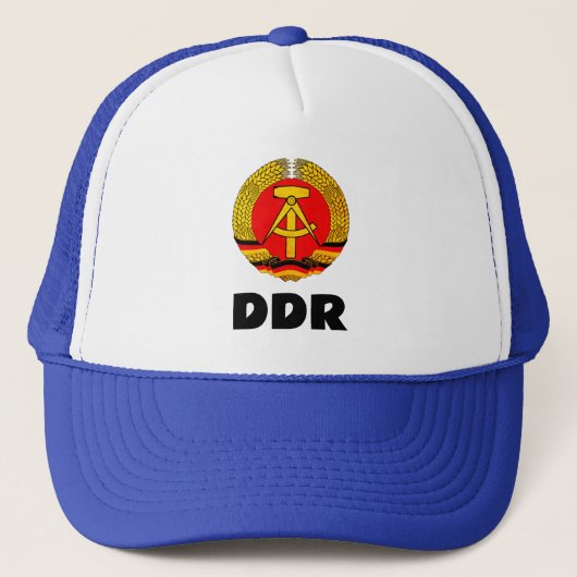 Deutsche Demokratische Republik (DDR, DDR) Ostdeut Truckerkappe (Vorderseite)