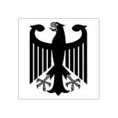 Deutsche/Deutschland Föderation schwarzer Adler Gummistempel (Prägung)