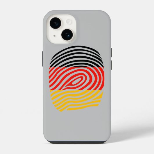 deutsche DNA iPhone Hülle (Rückseite)