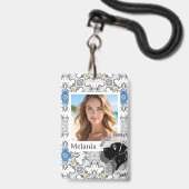 Deutsche Dogge Ausweis (Vorderseite mit Lanyard)