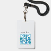 Deutsche Dogge Ausweis (Rückseite mit Lanyard)