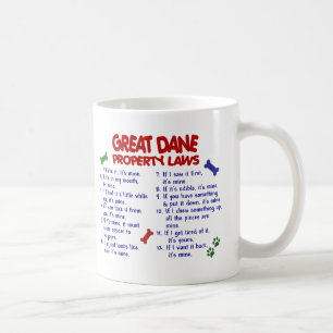 DEUTSCHE DOGGE Eigentums-Gesetze 2 Kaffeetasse