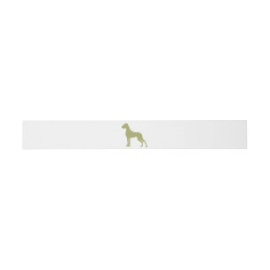 Deutsche Dogge Einladungsbanderole