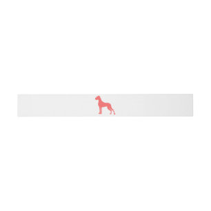 Deutsche Dogge Einladungsbanderole