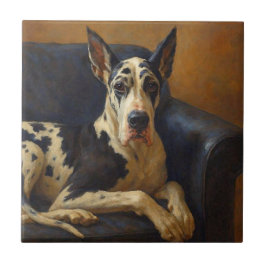 Deutsche Dogge Fliese