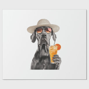 Deutsche Dogge Geschenkpapier