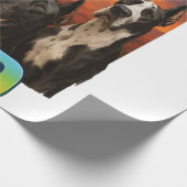 Deutsche Dogge Geschenkpapier (Ecke)