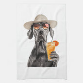 Deutsche Dogge Geschirrtuch (Vertikal)