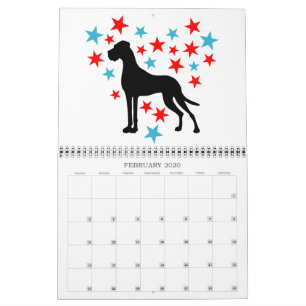 Deutsche Dogge Grafiken Kalender