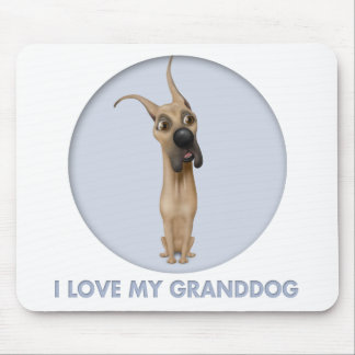 Deutsche Dogge granddog Mousepad