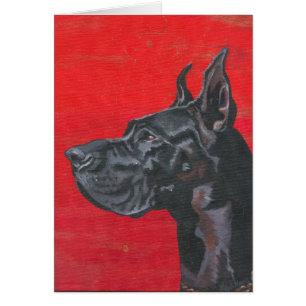 Deutsche Dogge im Acryl