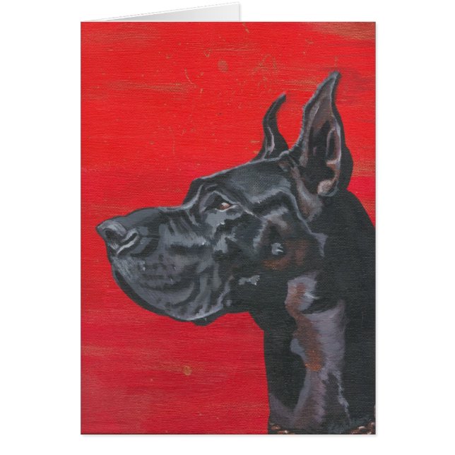 Deutsche Dogge im Acryl (Vorne)