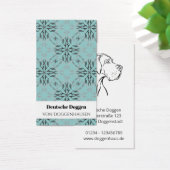 Deutsche Dogge in Pastellfarben (Schreibtisch)