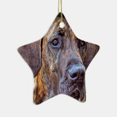 "Deutsche Dogge " Keramikornament (Rechts)