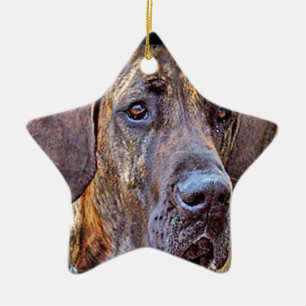 "Deutsche Dogge " Keramikornament