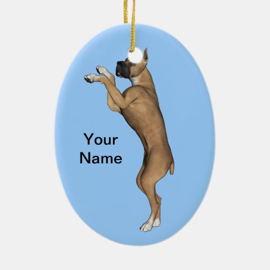 Deutsche Dogge Keramikornament (Hinten)