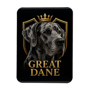 Deutsche Dogge Königlicher Hund Liebhaber des sanf Magnet