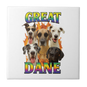 Deutsche Dogge Kopie Fliese