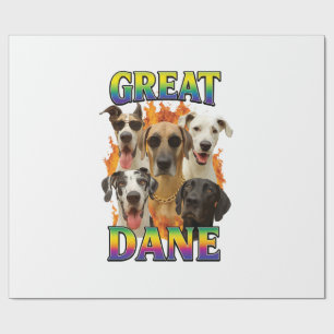 Deutsche Dogge Kopie Geschenkpapier