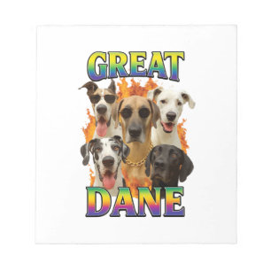 Deutsche Dogge Kopie Notizblock