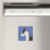 Deutsche Dogge Magnet (In Situ (Geschirrspüler))