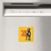 Deutsche Dogge Magnet (In Situ (Geschirrspüler))