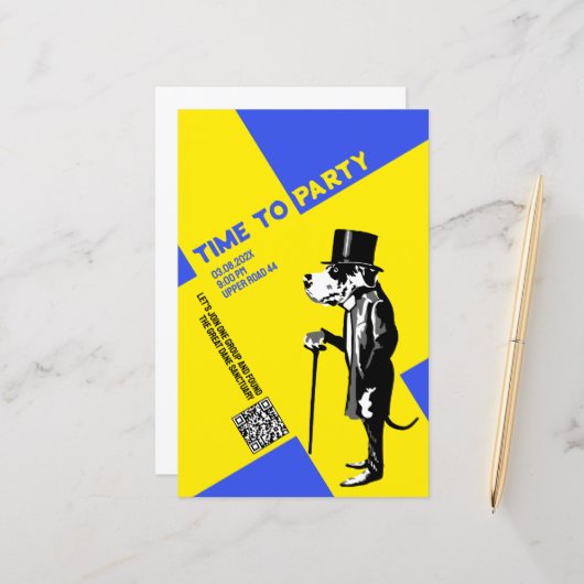 Deutsche Dogge "Mister Dandy" (Vorderseite/Rückseite Beispiel)