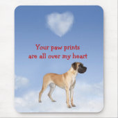 Deutsche Dogge Mousepad (Vorne)