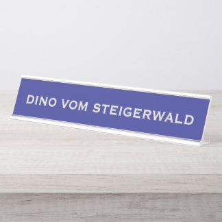Deutsche Dogge Name Schreibtischnamensplakette