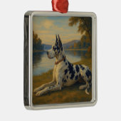 Deutsche Dogge Ornament Aus Metall (Rechts)