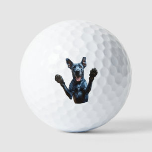 Deutsche Dogge personalisiert Golfball