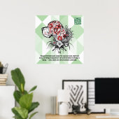 Deutsche Dogge Poster (Heimbüro)