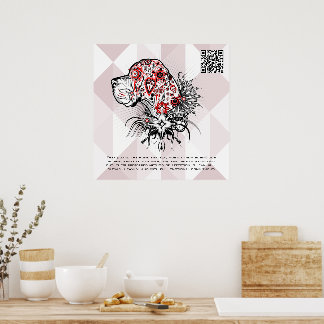 Deutsche Dogge Poster