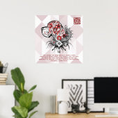 Deutsche Dogge Poster (Heimbüro)