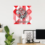 Deutsche Dogge Poster (Heimbüro)