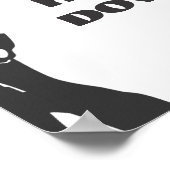 Deutsche Dogge Poster (Ecke)