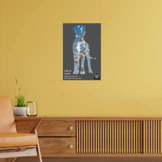Deutsche Dogge Poster Taube