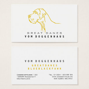 Deutsche Dogge Reine Zeichnung