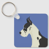 Deutsche Dogge Schlüsselanhänger (Vorderseite)
