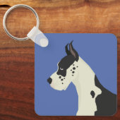 Deutsche Dogge Schlüsselanhänger (Vorderseite)
