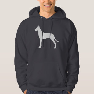 Deutsche Dogge Silhouette Hoodie