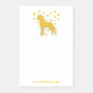 Deutsche Dogge Starheart Post-it Klebezettel